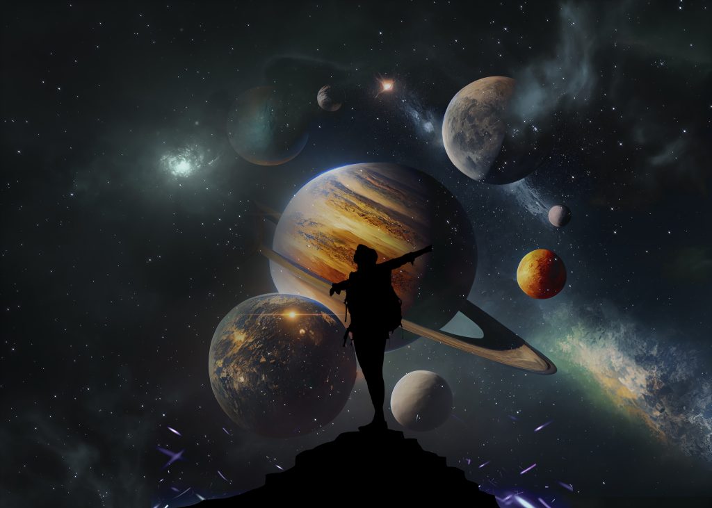 Familia disfrutando del circo y la lectura bajo luces de noche en la Biblioteca Departamental Jorge Garcés Borrero (Bibliovalle) durante el Trasnochón Cultural.